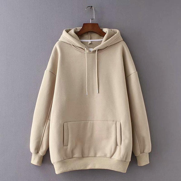 Plain Hooded Jumper
