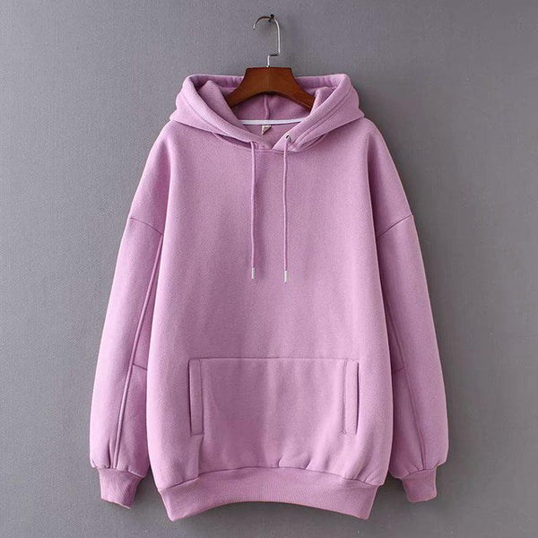 Plain Hooded Jumper